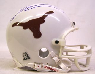 Earl Campbell Signed UT Longhorns Mini Helmet PSA DNA