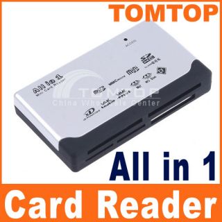 USB 2 0 All in 1 Multi Card Reader SD XD MMC MS CF SDHC TF Micro Mini 