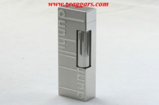 Alfred Dunhill Silver Signature Rollagas Lighter RL8300N   New