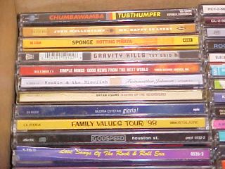   Discs Mixed Genres Rock Pop Pearl Jam Chili Peppers AC DC Moby