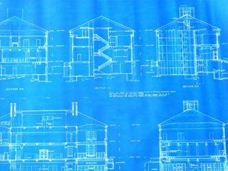 Albion College 1937 Stockwell Library Building Blueprint Plans MI 