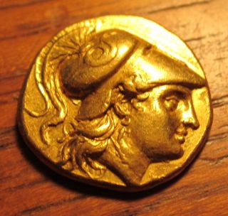 Ancient Greece Alexander The Great Gold Greek Coin
