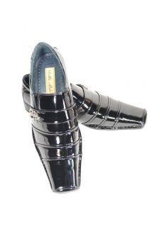 Delli Aldo Italian Style Dress Shoes  Shiny Black 8605