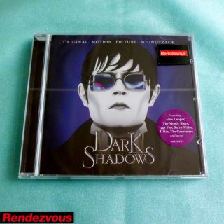 Dark Shadows Soundtrack CD New 2012 OST Johnny Depp T Rex Danny Elfman 