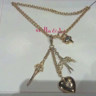 Stella Dot Wonderland Charm Necklace Alice by Temperley N345BZ