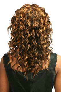 ALEXIS CURLY WIG LOOSE SPIRAL WIG BY MOTOWN TRESS