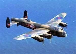 Avro Lancaster World War II Plane Cross Stitch Pattern