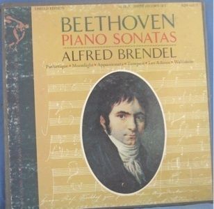Beethoven Piano Sonatas Alfred Brendel 3 LP Boxset
