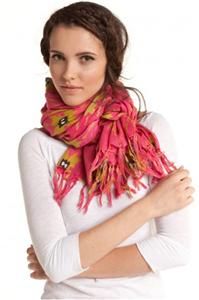 Note The photo of the pink scarf below is for style reference only 