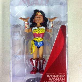 Alfred E Neuman as Wonder Woman Mad Magazine