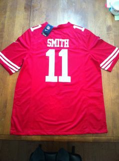 ALEX SMITH SAN FRANCISCO SF 49ERS NINERS NIKE STITCHED HOME JERSEY 