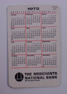 1972 Merchants National Bank of Allentown PA Lehigh Co