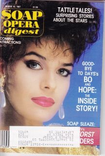   March 1987 Hope Kristian Alfonso Dool Magazine Days Lives