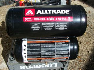 Alltrade 5 Gal Twin Stack Air Compressor