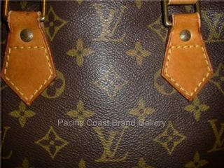 Louis Vuitton Monogram Alma Hand Bag 100 Authentic