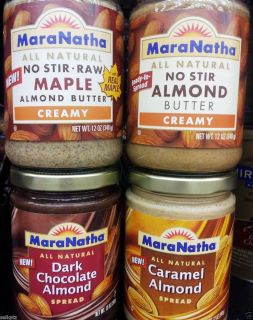 Maranatha All Natural Almond Nut Butter Spread 4 Flavor Choices Mara 
