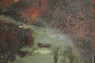   Illinois Impressionist Oil Painting Francis P Tikalsky Alfred Juergens