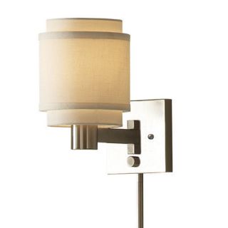 Allen Roth One Light Swing Arm Wall Lamp