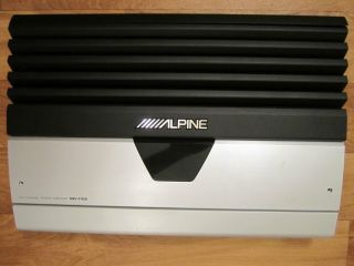 Alpine MRV F450 5 4 3 channel car amplifier 50 watts RMS x 4 200 watts 
