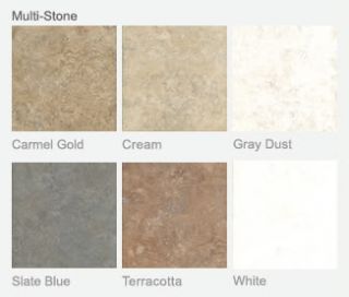 Armstrong Alterna Vinyl Flooring Multi Stone 16 x 16