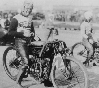 Indian Altoona Powerplus racer Curly Fredericks PHOTO motorcycle 