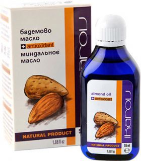 Ikarov Almond Oil 100 Natural Pure Essential 55ml 2oz
