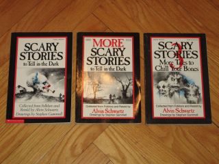   Scary Stories to Tell in The Dark Alvin Schwartz 1980 1990s EXC