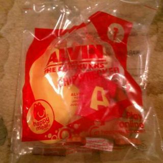 2011 Alvin and the Chipmunks Happy Meal Toys. Alvin #1