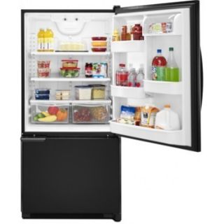 Amana ABB2221WEB 21 9 CU ft Bottom Freezer Refrigerator