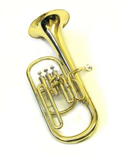 New E F Durand Brass Alto Horn w Case Mouthpiece Warranty