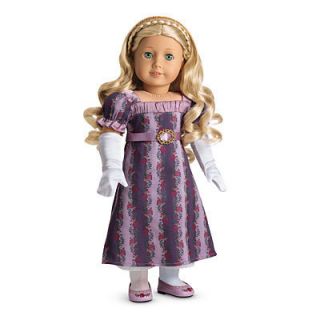 American Girl Doll Caroline Abbott 1812 Holiday Gown New