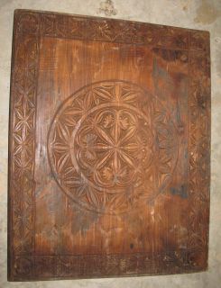 Latin American Architectural Salvage Reclaimed Vintage Wood Gate Panel 