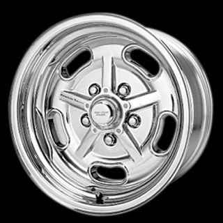 15x7 Salt Flat American Racing Hot Rod Ford Chevy Buick Plymouth 