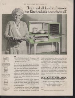 1931 American Gas Machine Kitchenkook Range Stove Bake