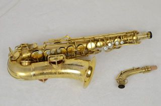 conn new wonder ii alto saxophone gold plate 234xxx 0