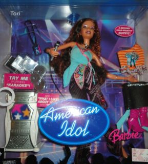 American Idol Barbie Doll Tori 2004 with Karaoke Machine