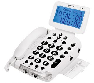 Geemarc BDP400 Amplified Corded Phone with Large Caller ID Display 