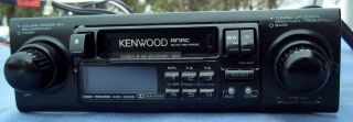   Kenwood High Power KRC 3005 Shaft Style Am FM Cassette Nice