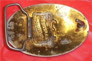 Aminco The Heritage Collection Letter F Belt Buckle