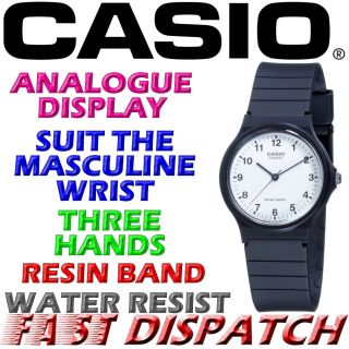 Casio Classic Analogue RETRO Watch MQ 24 7BLL MQ24 Brand NEW
