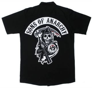 of anarchy reaper on the chest and on the back