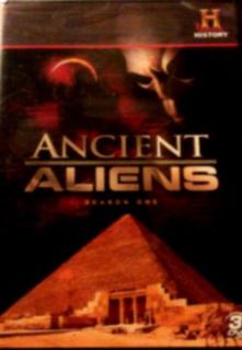   CHANNELs ANCIENT ALIENS Season One Over 8 Hours SEALED 3 Disc DVD Set