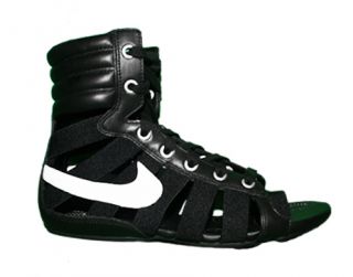 Nike Gladiateur II Black Wht Womens Sandals 429881 001