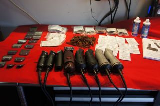 Clipper Lot Andis BGRC Oster 76 Blades Trimmers Clippers Parts Etc 