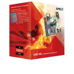 AMD A6 3650 2 6GHz 4MB Quad Core desktop APU Socket FM1 RETAIL 