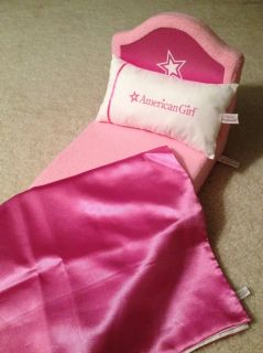   American Girl Doll Bed Chair Bedding Set Limited Edition Furniture Lot