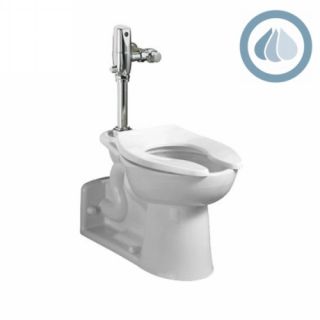 American Standard 3695 001 020 White Flush Valve Toilet
