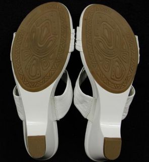 Andrew Geller White Sandals 10 M Shoes Strappy Heels