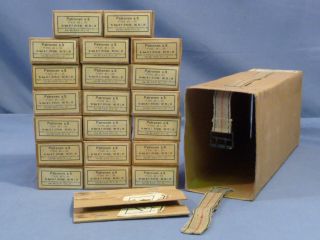 Original WWII German Empty Cardboard Ammunition Boxes Sleeve