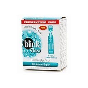 AMO Blink Tears Lubricating Eye Drops Single Use 25 VIAL CT.